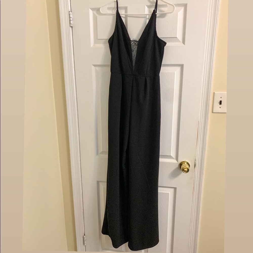 Black jumpsuit